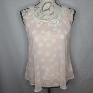 Have & Have Sleeveless Top Size Small
